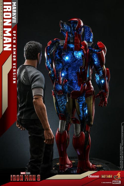 Hot Toys - DS004D51 - Iron Man 3: 1/6 Scale Diecast Iron Man Mark VII (Open Armor Version)