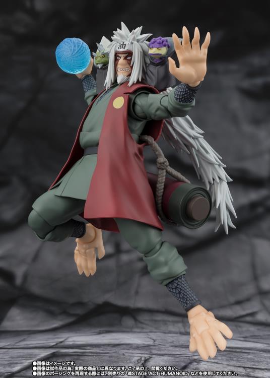 Tamashii Nations - S.H.Figuarts - Naruto: Jiraiya Hidden Leaf heroic Master Sage (Sage Mode Set)