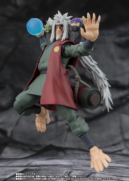 Tamashii Nations - S.H.Figuarts - Naruto: Jiraiya Hidden Leaf heroic Master Sage (Sage Mode Set)