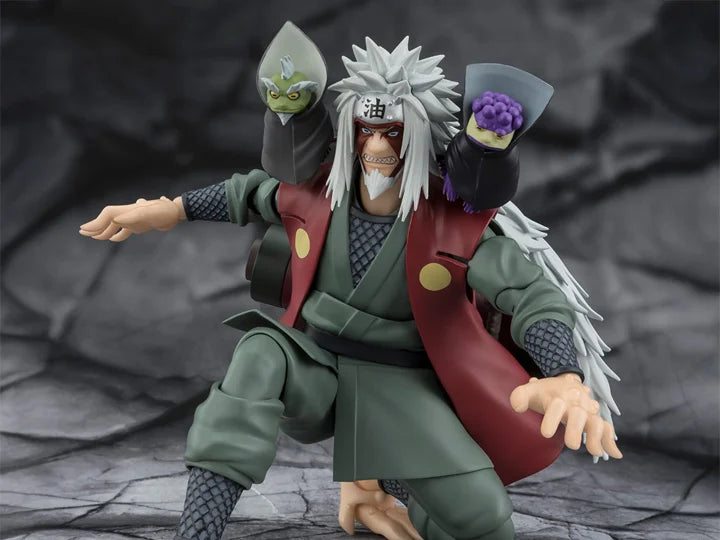 Tamashii Nations - S.H.Figuarts - Naruto: Jiraiya Hidden Leaf heroic Master Sage (Sage Mode Set)