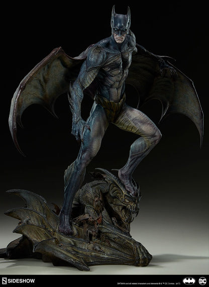 PRE-LOVED - Sideshow Collectibles - Batman Gotham City Nightmare Statue