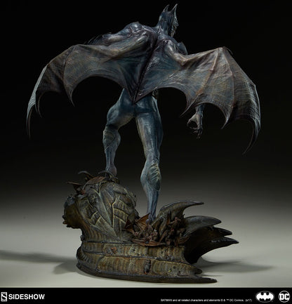 PRE-LOVED - Sideshow Collectibles - Batman Gotham City Nightmare Statue