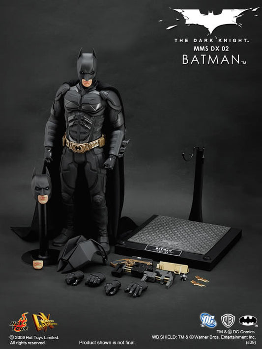 PRE-LOVED - HOT TOYS - DX02 - THE DARK KNIGHT BATMAN