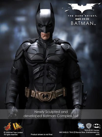PRE-LOVED - HOT TOYS - DX02 - THE DARK KNIGHT BATMAN