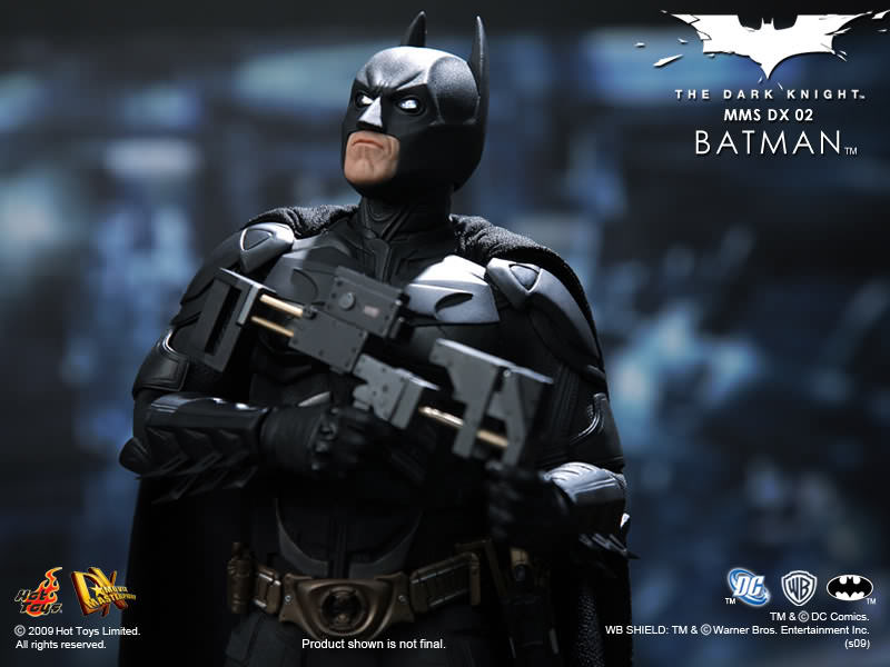 PRE-LOVED - HOT TOYS - DX02 - THE DARK KNIGHT BATMAN