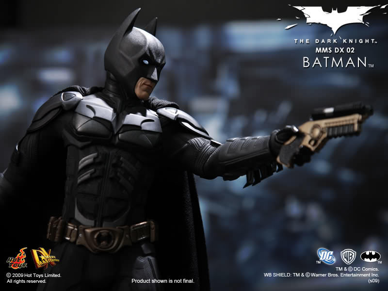 PRE-LOVED - HOT TOYS - DX02 - THE DARK KNIGHT BATMAN