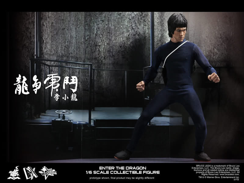 PRE-LOVED - Hot Toys - DX04: Bruce Lee Enter The Dragon + Extra Body