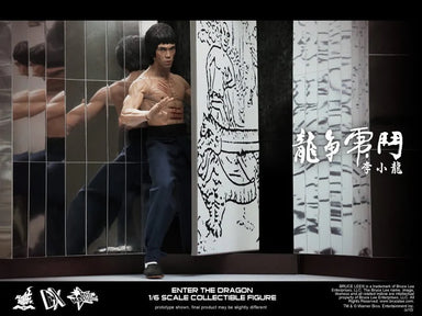 PRE-LOVED - Hot Toys - DX04: Bruce Lee Enter The Dragon + Extra