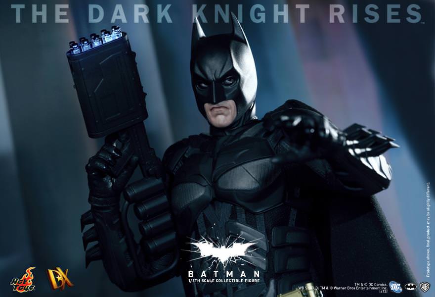 PRE-LOVED - HOT TOYS - DX12 - THE DARK KNIGHT RISES BATMAN