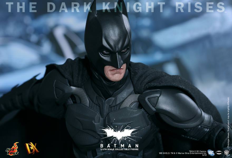 PRE-LOVED - HOT TOYS - DX12 - THE DARK KNIGHT RISES BATMAN