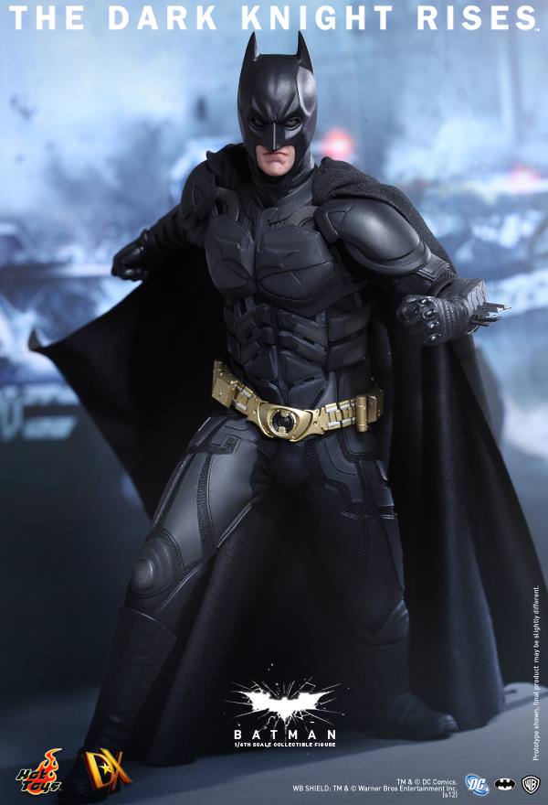 PRE-LOVED - HOT TOYS - DX12 - THE DARK KNIGHT RISES BATMAN
