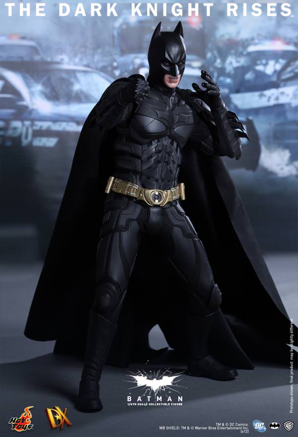 PRE-LOVED - HOT TOYS - DX12 - THE DARK KNIGHT RISES BATMAN
