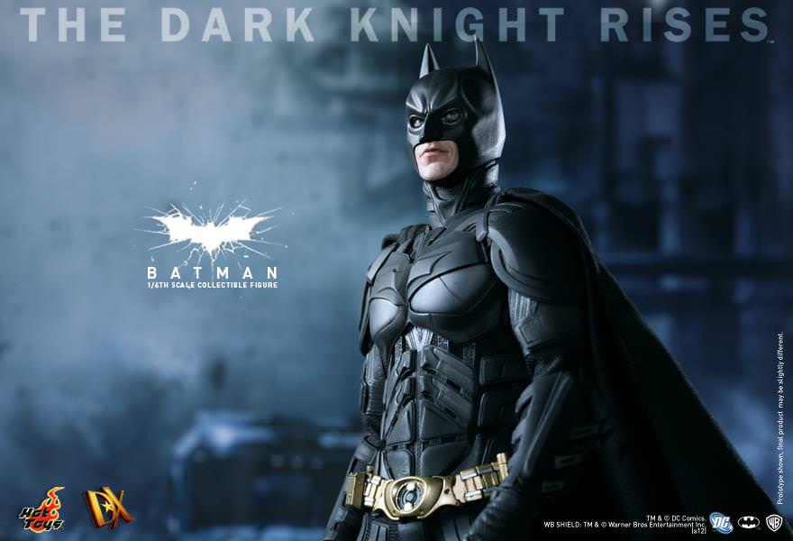 PRE-LOVED - HOT TOYS - DX12 - THE DARK KNIGHT RISES BATMAN