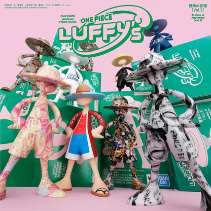 Tamashii Nations - One Piece: Luffy's Archive of Adventure Vol.3 Box of 10 Figures