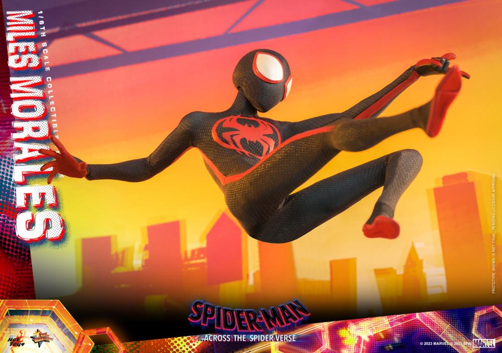 Hot Toys - MMS710 - Spider-Man: Across The Spider-Verse: Part One: Spider-Man (Miles Morales) 1/6 Scale Figure