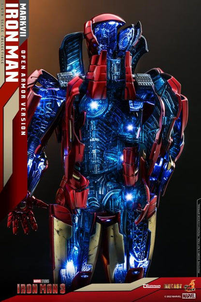 Hot Toys - DS004D51 - Iron Man 3: 1/6 Scale Diecast Iron Man Mark VII (Open Armor Version)