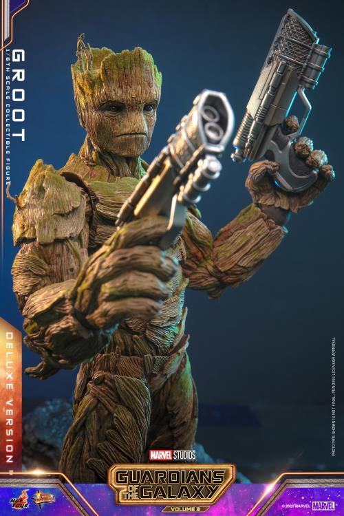 Hot Toys - MMS707 - Guardians of the Galaxy Vol. 3: Groot Deluxe