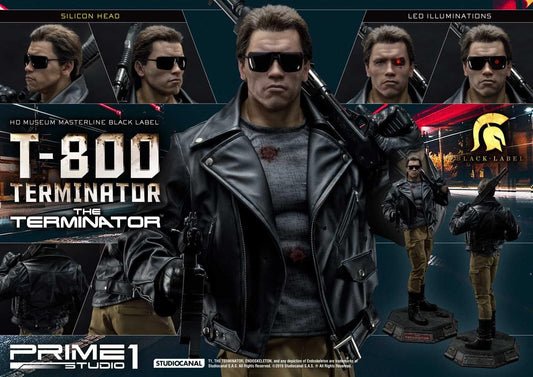 PRE-LOVED - Prime 1 Studio x Black Label - The Terminator: 1/2 Scale T-800 Terminator