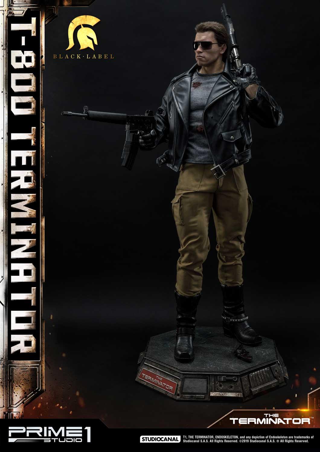 PRE-LOVED - Prime 1 Studio x Black Label - The Terminator: 1/2 Scale T-800 Terminator