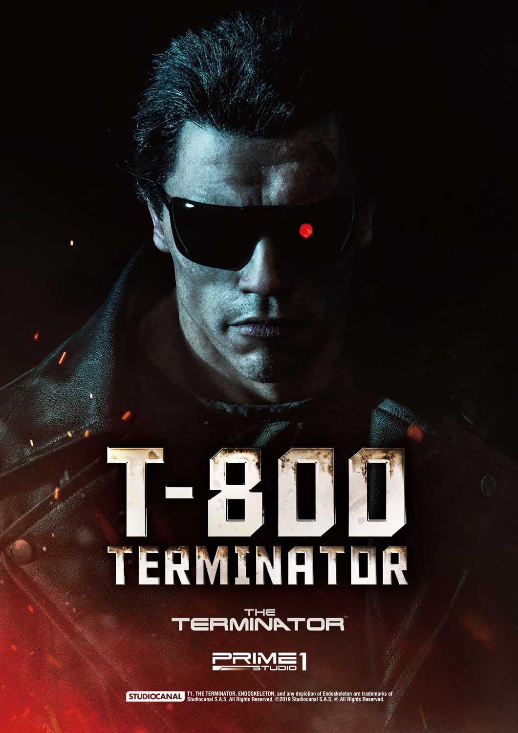 PRE-LOVED - Prime 1 Studio x Black Label - The Terminator: 1/2 Scale T-800 Terminator