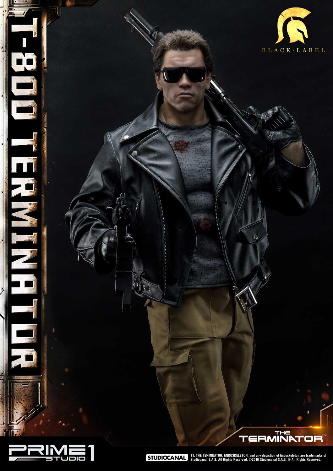 PRE-LOVED - Prime 1 Studio x Black Label - The Terminator: 1/2 Scale T-800 Terminator