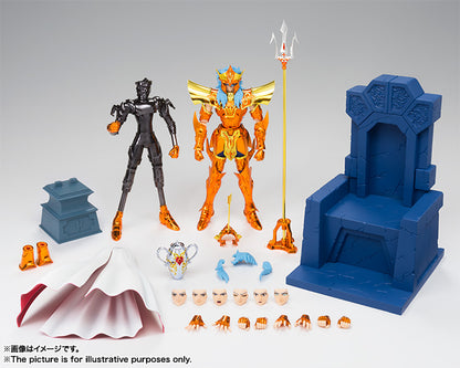 Tamashii Nations - Saint Cloth Myth EX - Poseidon Julian Solo Imperial Throne Set
