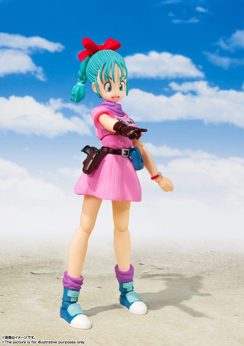 Tamashii Nations - S.H.Figuarts - Dragon Ball: Bulma Adventure Begins + Bulma's Motorcycle Set Pack