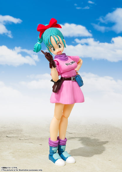 Tamashii Nations - S.H.Figuarts - Dragon Ball: Bulma Adventure Begins + Bulma's Motorcycle Set Pack