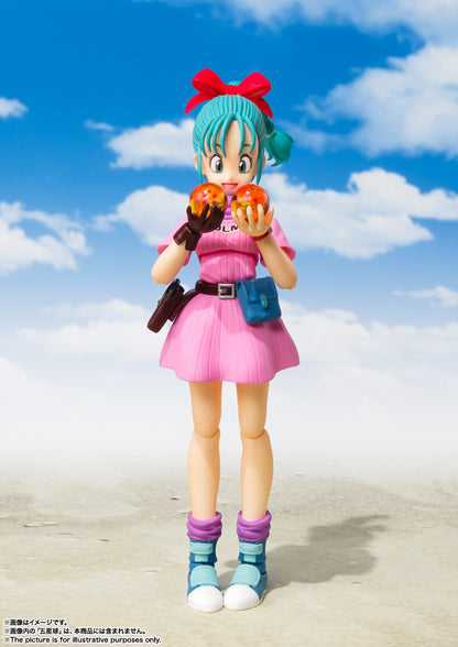 Tamashii Nations - S.H.Figuarts - Dragon Ball: Bulma Adventure Begins + Bulma's Motorcycle Set Pack