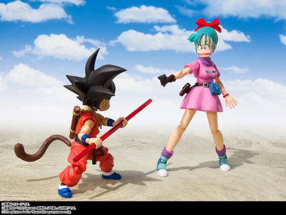 Tamashii Nations - S.H.Figuarts - Dragon Ball: Bulma Adventure Begins + Bulma's Motorcycle Set Pack