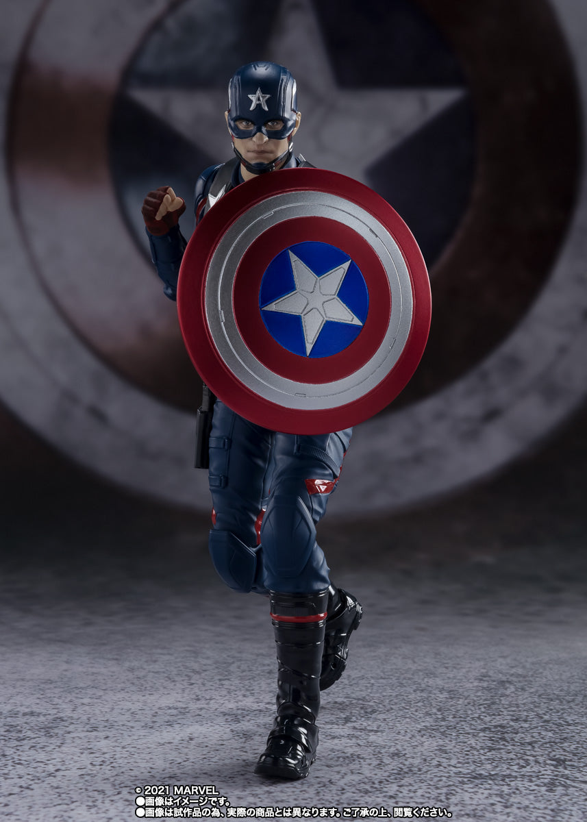Tamashii Nations - S.H.Figuarts - The Falcon and the Winter Soldier: Captain America (John Walker)