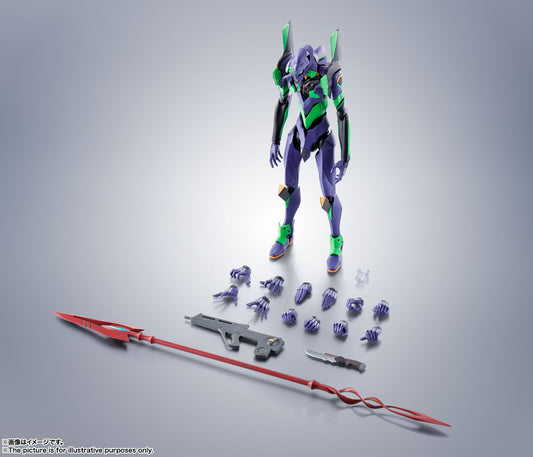 Tamashii Nations - The Robot Spirits - EVANGELION TEST TYPE-01＋SPEAR OF CASSIUS RENEWAL COLOR EDITION