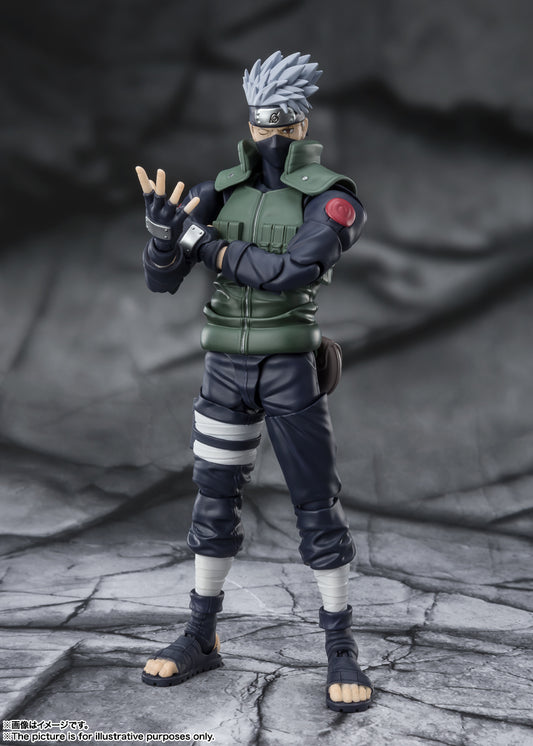 Tamashii Nations - S.H.Figuarts - Naruto: KAKASHI HATAKE -The famed Sharingan Hero- (REISSUE) Preorder Now
