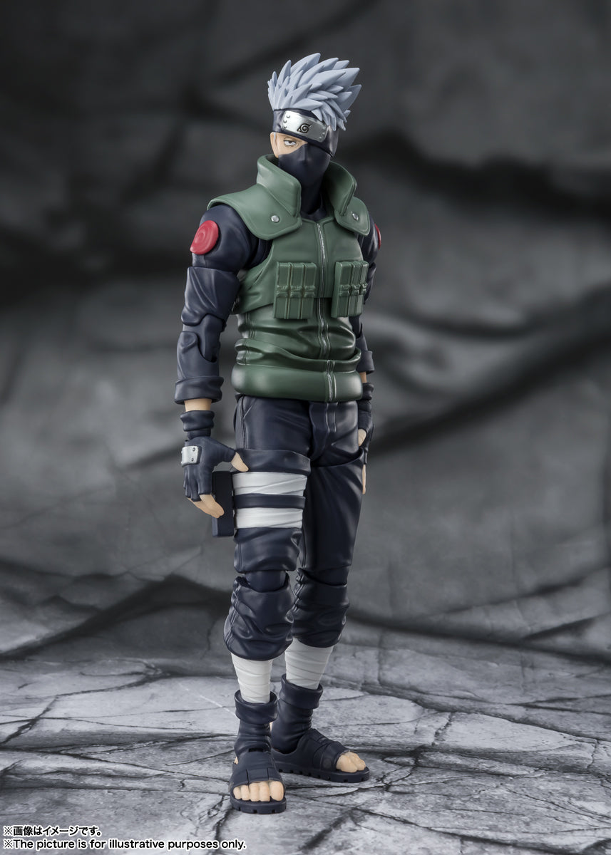 Tamashii Nations - S.H.Figuarts - Naruto: KAKASHI HATAKE -The famed Sharingan Hero- (REISSUE) Preorder Now