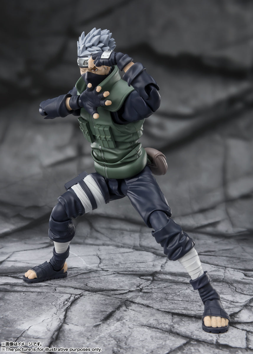 Tamashii Nations - S.H.Figuarts - Naruto: KAKASHI HATAKE -The famed Sharingan Hero- (REISSUE) Preorder Now