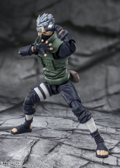 Tamashii Nations - S.H.Figuarts - Naruto: KAKASHI HATAKE -The famed Sharingan Hero- (REISSUE) Preorder Now
