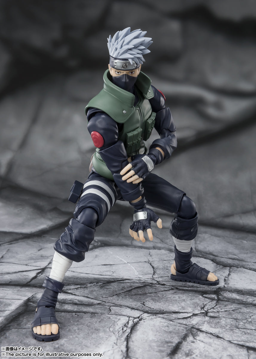 Tamashii Nations - S.H.Figuarts - Naruto: KAKASHI HATAKE -The famed Sharingan Hero- (REISSUE) Preorder Now