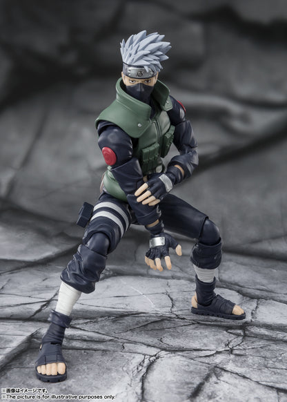 Tamashii Nations - S.H.Figuarts - Naruto: KAKASHI HATAKE -The famed Sharingan Hero- (REISSUE) Preorder Now