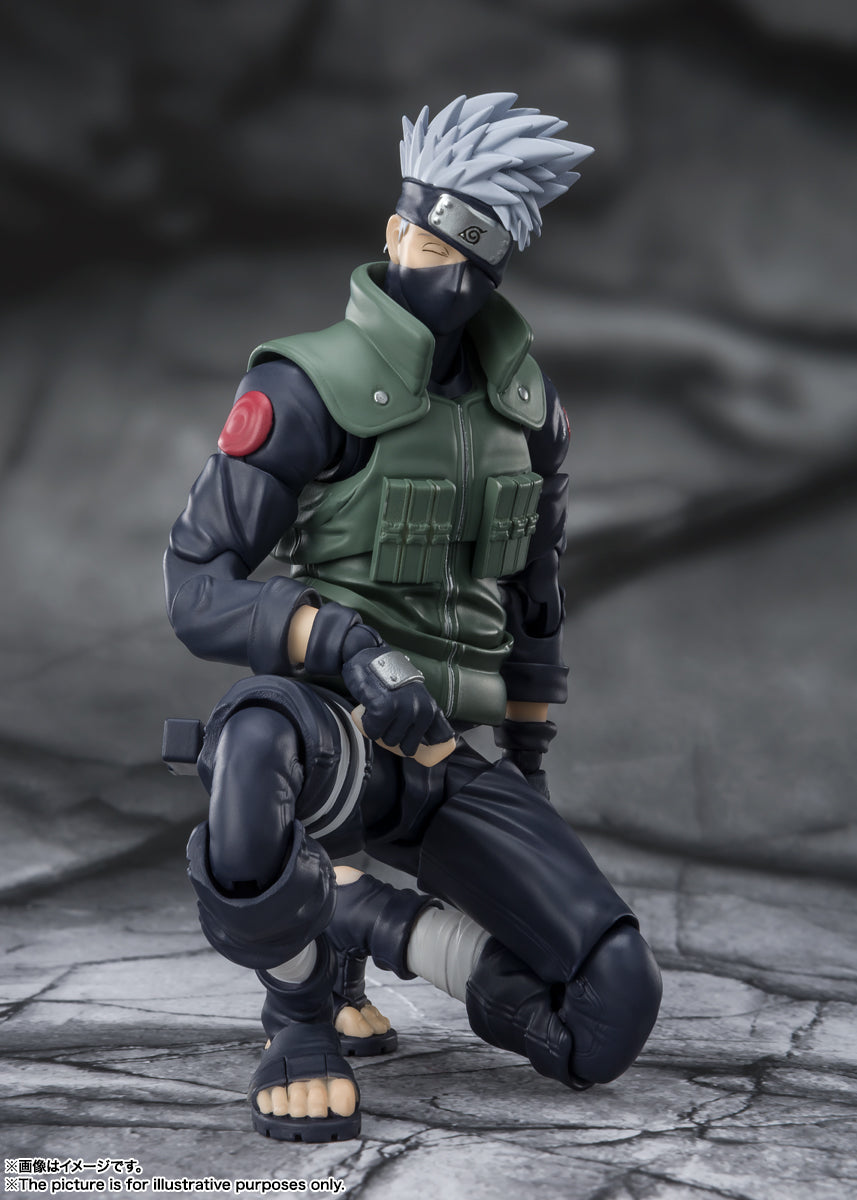 Tamashii Nations - S.H.Figuarts - Naruto: KAKASHI HATAKE -The famed Sharingan Hero- (REISSUE) Preorder Now