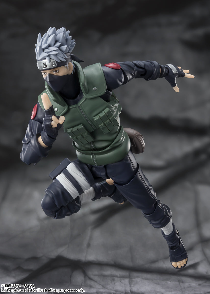 Tamashii Nations - S.H.Figuarts - Naruto: KAKASHI HATAKE -The famed Sharingan Hero- (REISSUE) Preorder Now