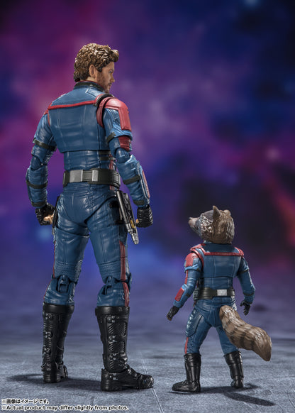 Tamashii Nations - S.H.Figuarts - Guardians of the Galaxy Vol. 3:  Star-Lord & Rocket Raccoon