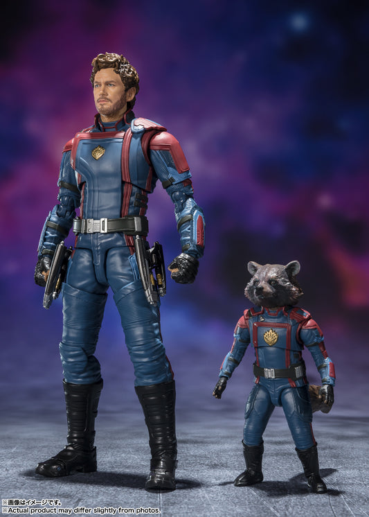 Tamashii Nations - S.H.Figuarts - Guardians of the Galaxy Vol. 3:  Star-Lord & Rocket Raccoon