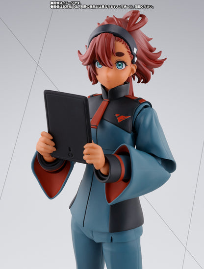 Tamashii Nations - S.H.Figuarts - Mobile Suit Gundam: The Witch From Mercury: Suletta Mercury (Regular Uniform Ver.) Action Figure with Option Set