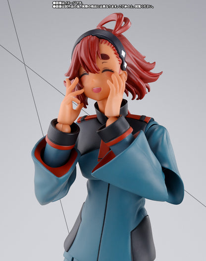 Tamashii Nations - S.H.Figuarts - Mobile Suit Gundam: The Witch From Mercury: Suletta Mercury (Regular Uniform Ver.) Action Figure with Option Set