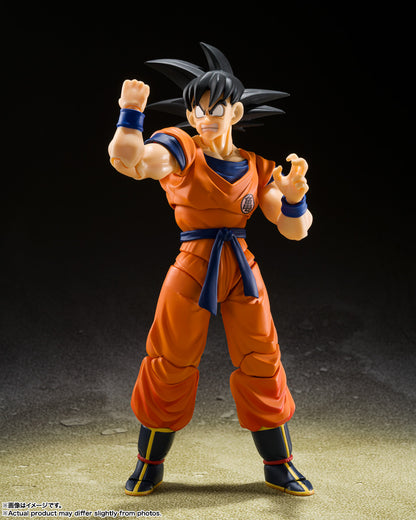 Tamashii Nations: S.H.Figuarts - Dragon Ball Z: SON GOKU & SON GOHAN -KID- & KINTOUN