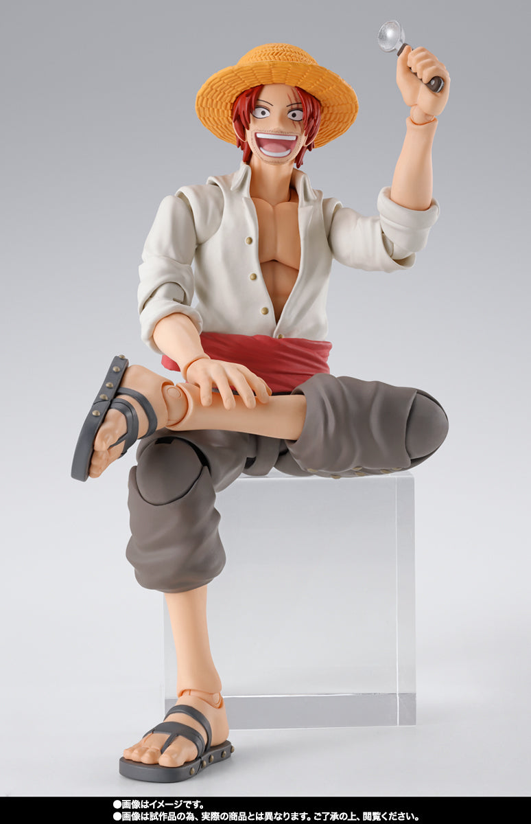 Tamashii Nations - S.H.Figuarts - One Piece: Shanks & Monkey.D.Luffy -Childhood-