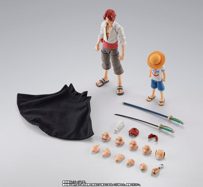 Tamashii Nations - S.H.Figuarts - One Piece: Shanks & Monkey.D.Luffy -Childhood-