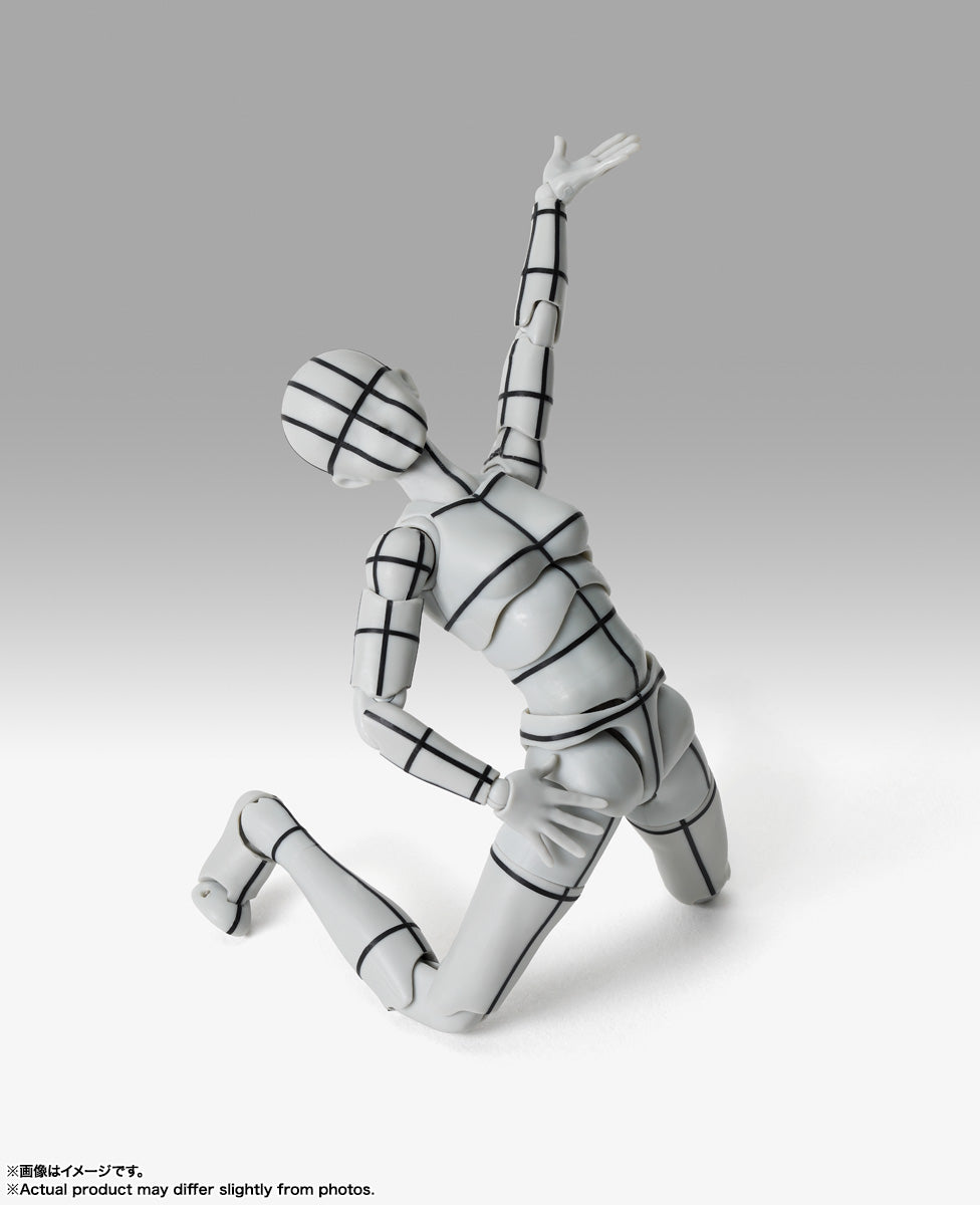 Tamshii Nations - S.H.Figuarts - Body Chan Sports Edition Wireframe (Gray Color Ver.)