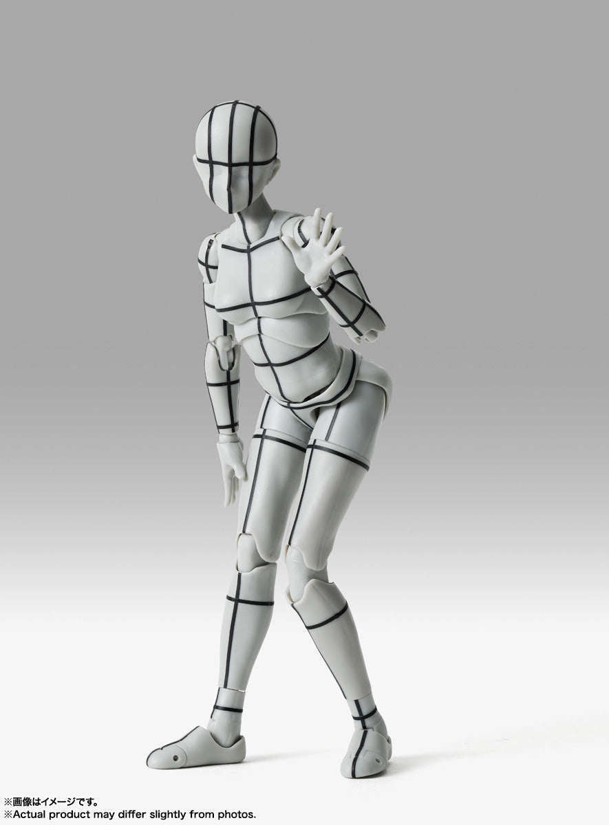 Tamshii Nations - S.H.Figuarts - Body Chan Sports Edition Wireframe (Gray Color Ver.)