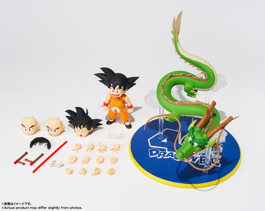 Tamashii Nations - S.H.Figuarts - Dragon Ball (40th Anniversary Exclusive Edition): Son Goku and Dragon